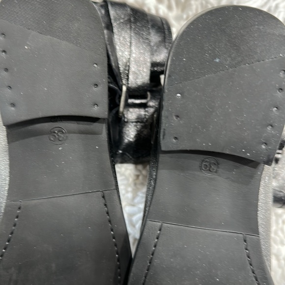 Silver Metallic Soft Leather Eric Michael Boots - Picture 3 of 4